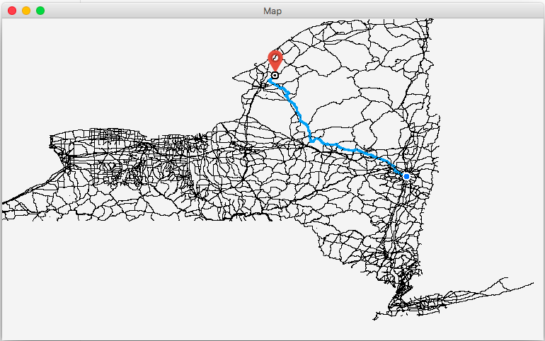 New York State Street Mapping